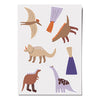 3x Stickerbögen Dinos