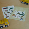 3x Stickerbögen Baustelle