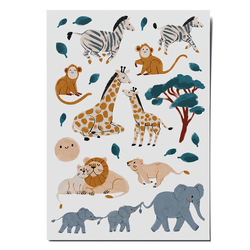 Vegane Tattoos Safari