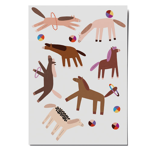 Vegane Tattoos Pferde