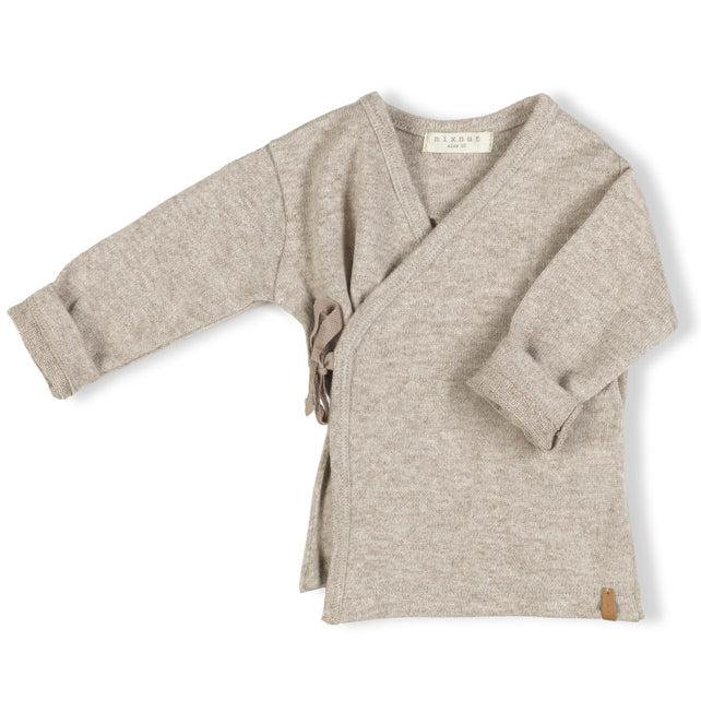 Wickelshirt Soft Vest Beige