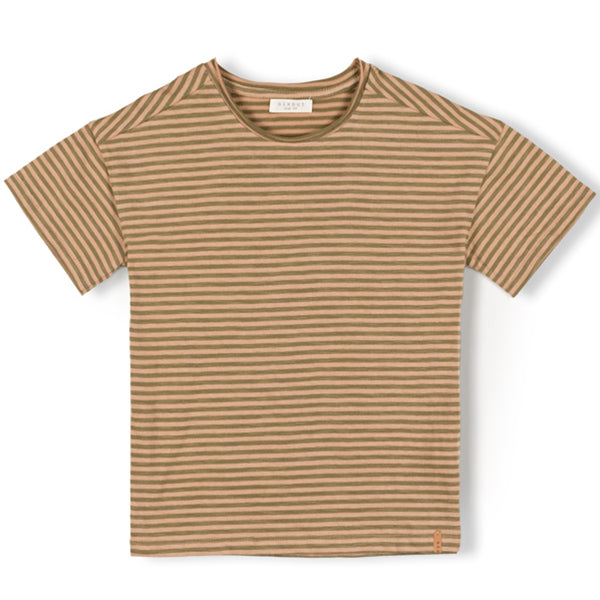 Com T-Shirt Khaki Stripe