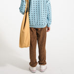 Jogging Pants Brown with Animal Print