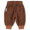 Baby Jogging Pants Brown with Animal Print