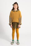 Strickpullover Caramel & Grey Stripes