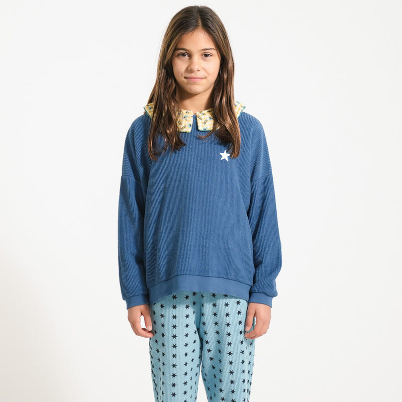 Logo Sweatshirt Blue