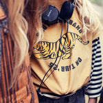 Longsleeve Shirt Ecru & Black Stripes
