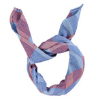 Bandana Blue Checkered 50 x 50 cm