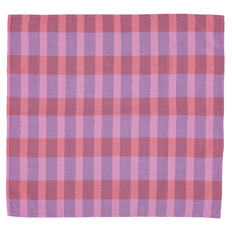 Bandana Lavender Checkered 50 x 50 cm