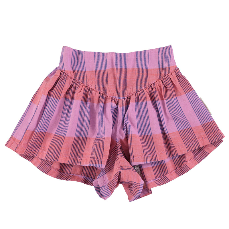 Shorts Lavender Checkered