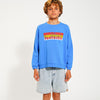 Boys Jeansshorts Washed Blue Denim