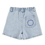 Boys Jeansshorts Washed Blue Denim