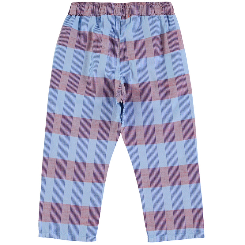 Unixex Hose Blue Checkered