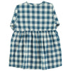 Short Dress Blue & White Checkered