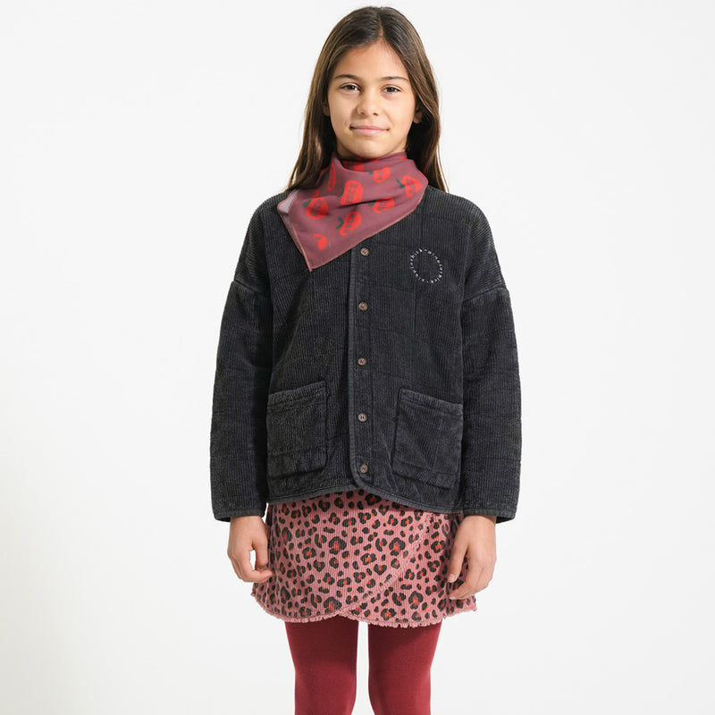 Short Skirt Pink with Animal Print