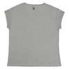 Women Leinen T-Shirt Grey