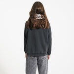 Sweatshirt Faded Black with Jimi Hendrix Print