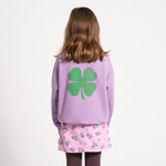 Sweatshirt Mauve with Lucky Luke Print