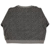 Terry Cotton Sweatshirt Grey with Animal Print