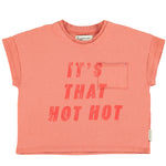 T-Shirt Terracotta / Hot Hot Print