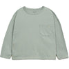 Langarmshirt recycelte & Bio-Baumwolle