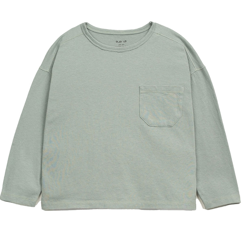 Langarmshirt recycelte & Bio-Baumwolle