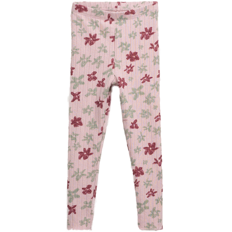 Ripp-Leggings recycelten Fasern