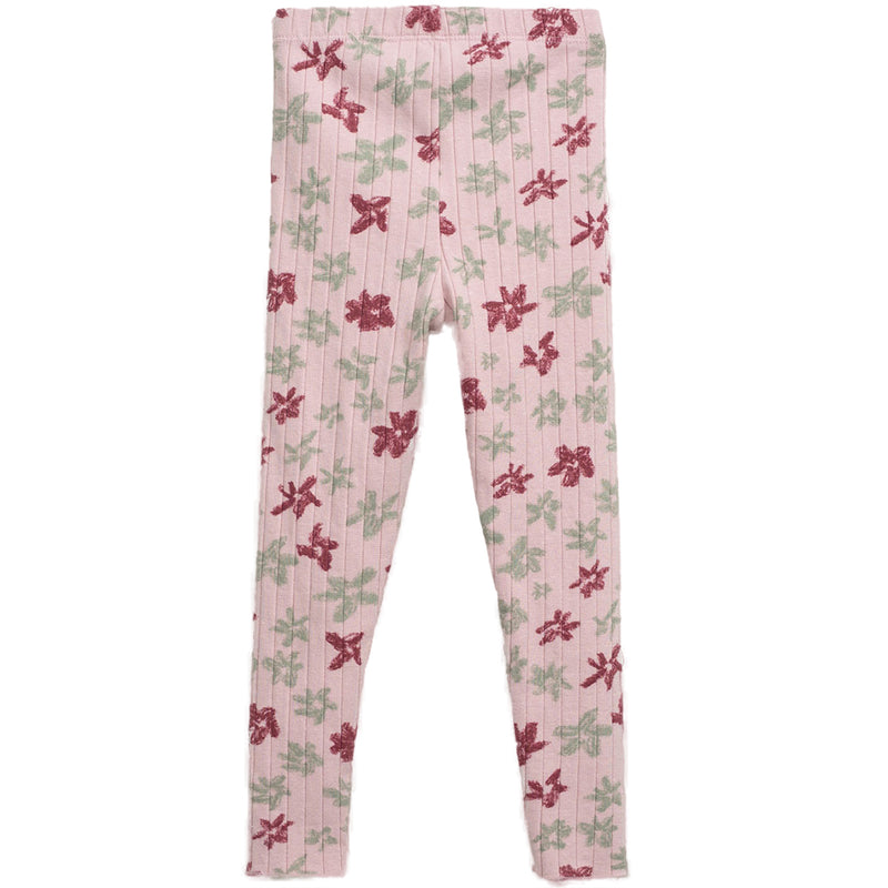 Ripp-Leggings recycelten Fasern