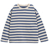 Streifen Langarmshirt recycelte & Bio-Baumwolle