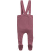 Baby Leggings mit Füssen und Hosenträgern Bio-Baumwolle