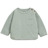Langarmshirt recycelte & Bio-Baumwolle
