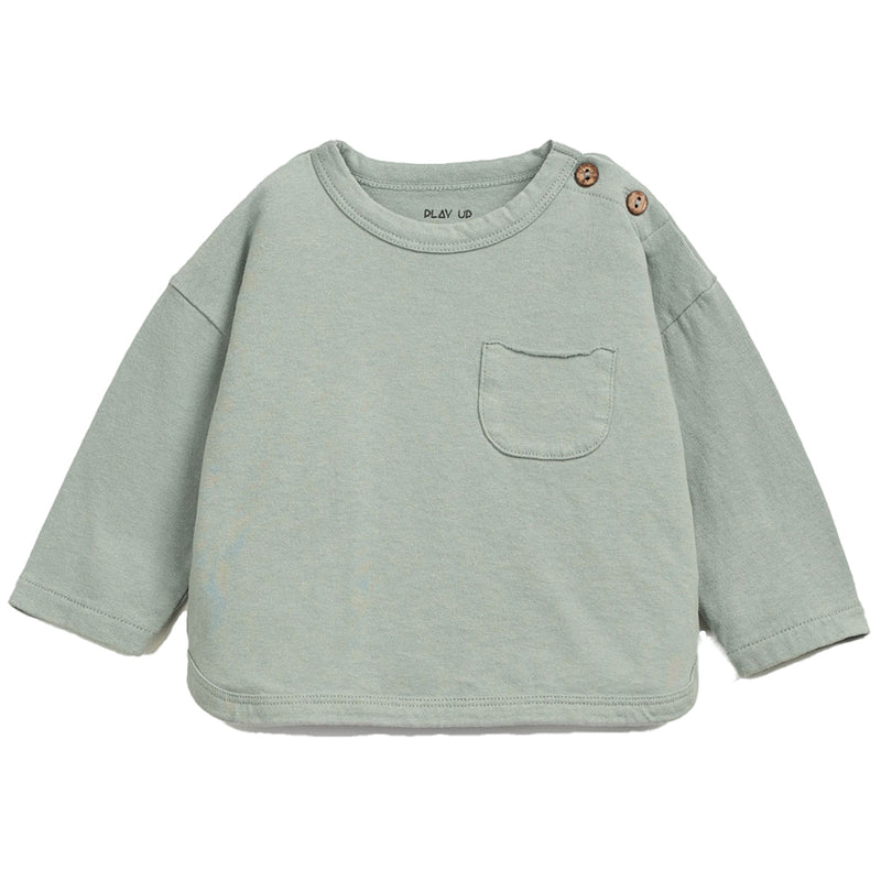 Langarmshirt recycelte & Bio-Baumwolle