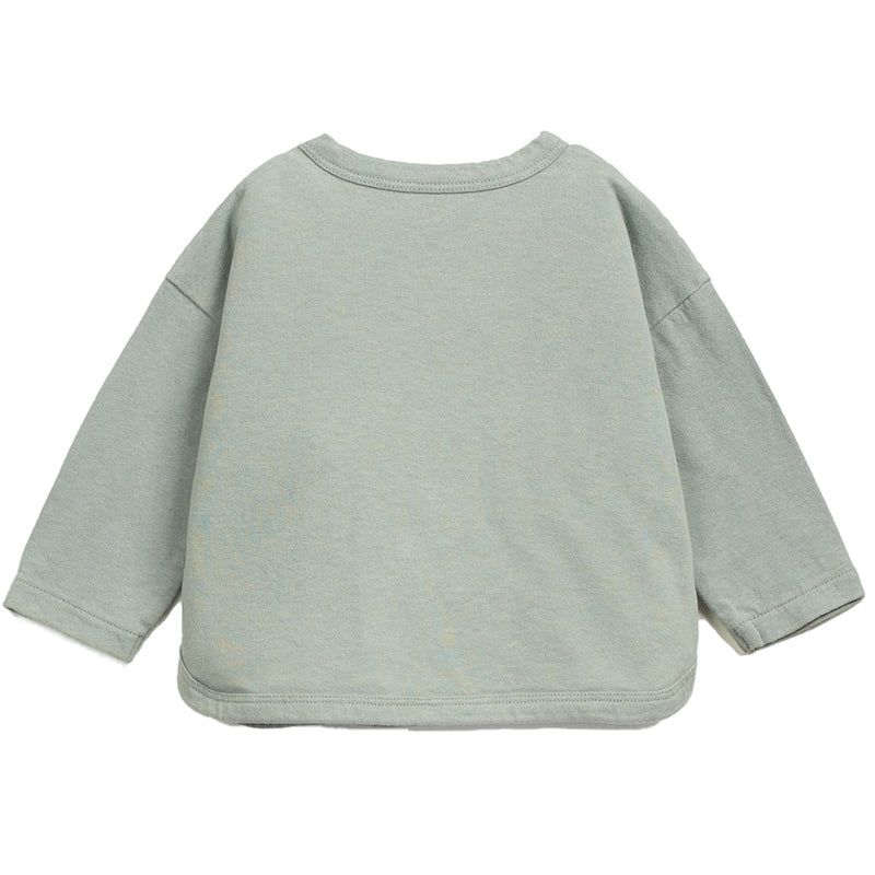 Langarmshirt recycelte & Bio-Baumwolle