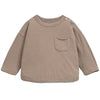Langarmshirt recycelte & Bio-Baumwolle