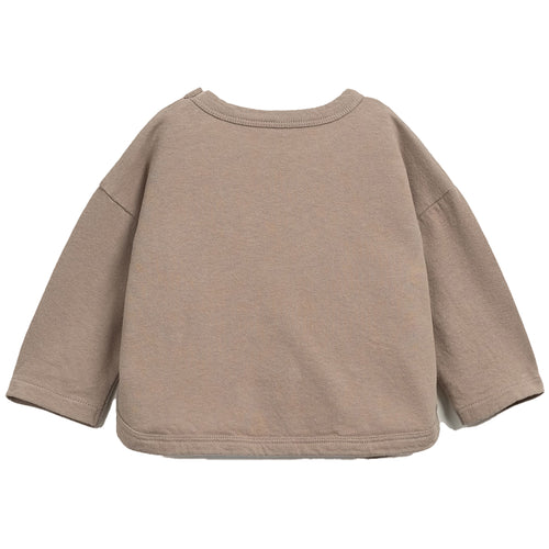 Langarmshirt recycelte & Bio-Baumwolle