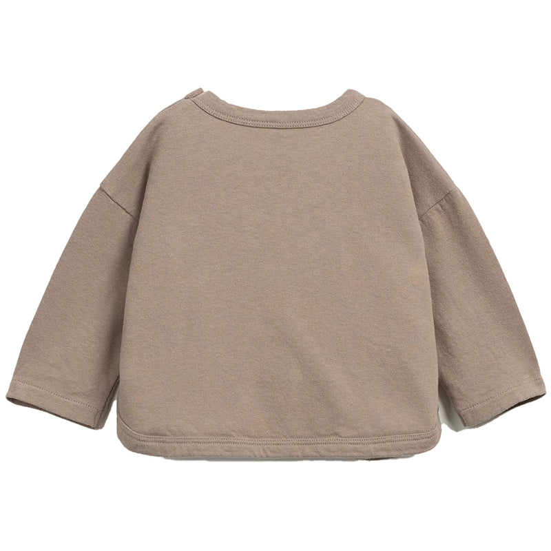 Langarmshirt recycelte & Bio-Baumwolle
