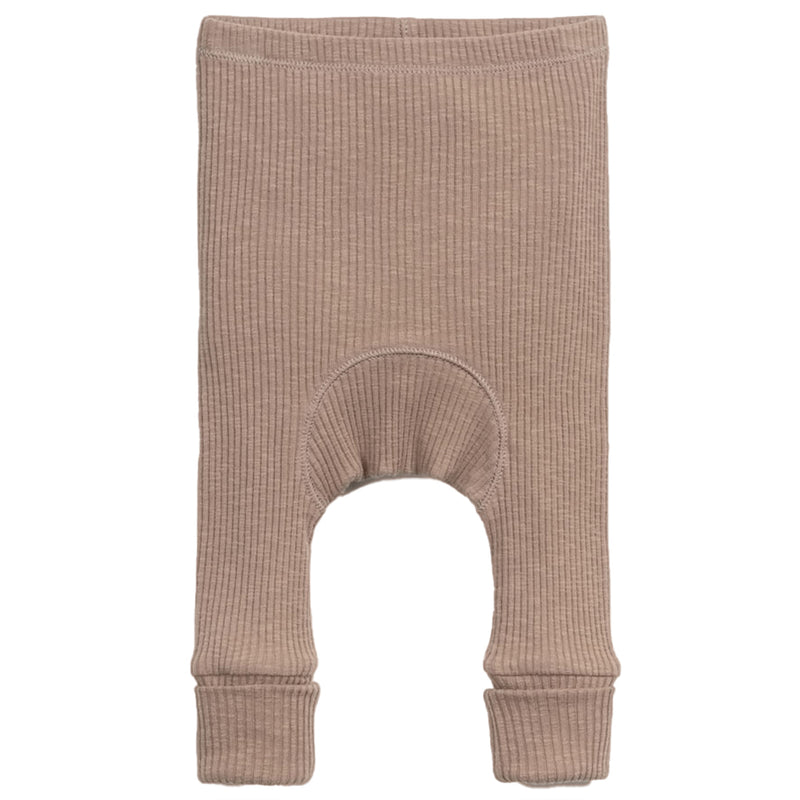 Ripp-Leggings Bio-Baumwolle