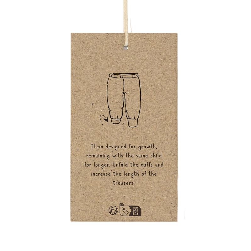 Ripp-Leggings Bio-Baumwolle