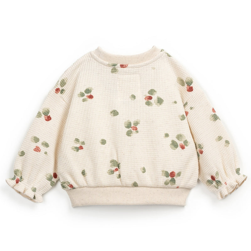 Sweater mit Print Bio-Baumwolle