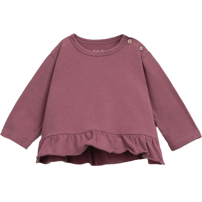 Langarmshirt recycelte & Bio-Baumwolle