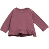 Langarmshirt recycelte & Bio-Baumwolle