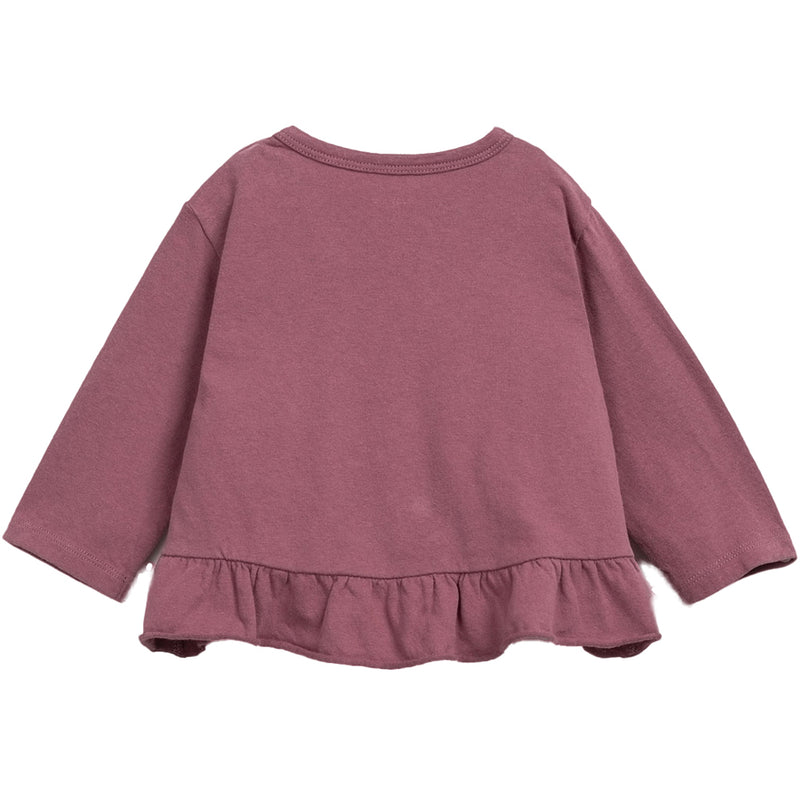 Langarmshirt recycelte & Bio-Baumwolle