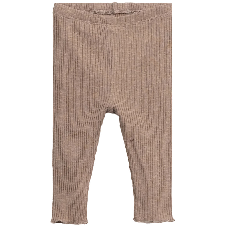 Ripp-Leggings Bio-Baumwolle