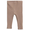 Ripp-Leggings Bio-Baumwolle