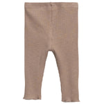 Ripp-Leggings Bio-Baumwolle