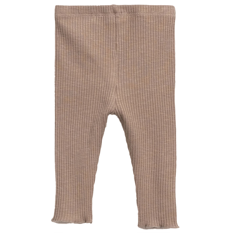 Ripp-Leggings Bio-Baumwolle
