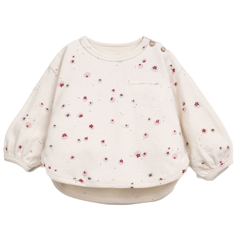 Langarmshirt recycelte & Bio-Baumwolle