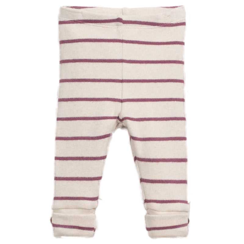 Streifen-Leggings recycelten Fasern