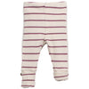 Streifen-Leggings recycelten Fasern