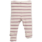 Streifen-Leggings recycelten Fasern